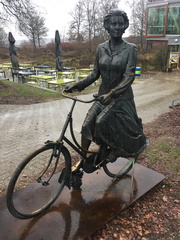 Koningin op de fiets / Rheden - Posbank