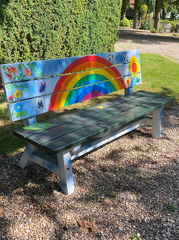 Bankje voor nooit vergeten kinderen